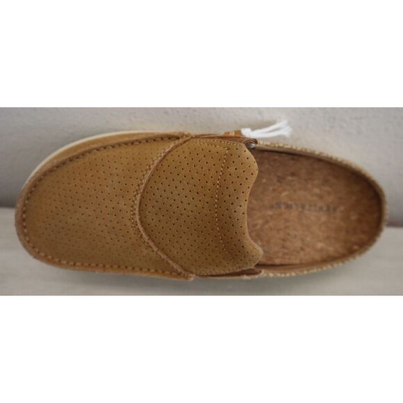 Revitalign RV1047BSG080 Women's Sz 8B Brown Sugar Siesta Suede Tile Clogs - Picture 8 of 8
